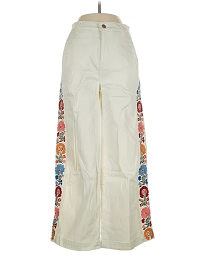 Pre-owned Boden Casual Pants In Ivory