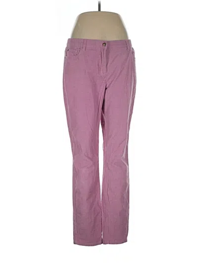 Pre-owned Boden Casual Pants In Purple
