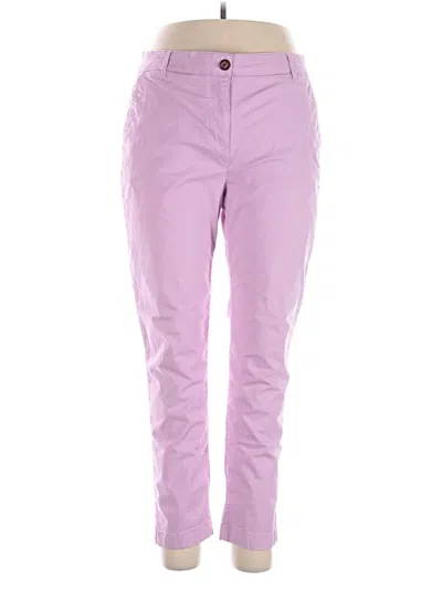 Pre-owned Boden Casual Pants In Purple
