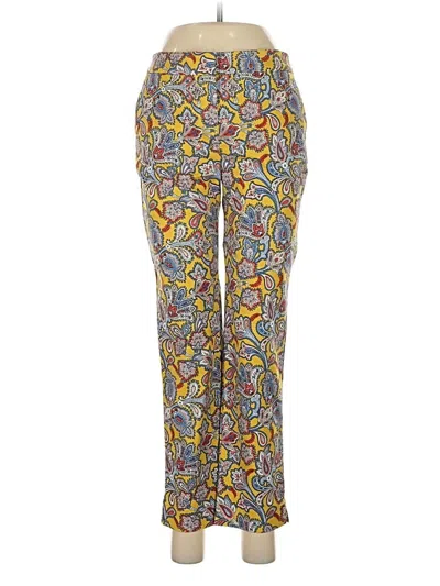 Pre-owned Boden Casual Pants In Yellow