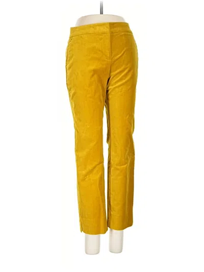 Pre-owned Boden Casual Pants In Yellow