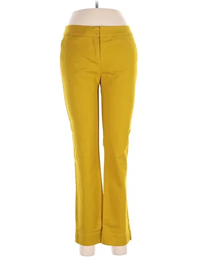 Pre-owned Boden Casual Pants In Yellow