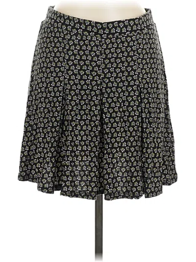 Pre-owned Boden Casual Skirt In Black