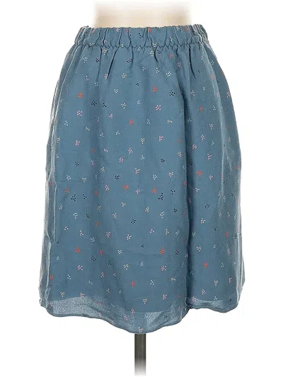 Pre-owned Boden Casual Skirt In Blue