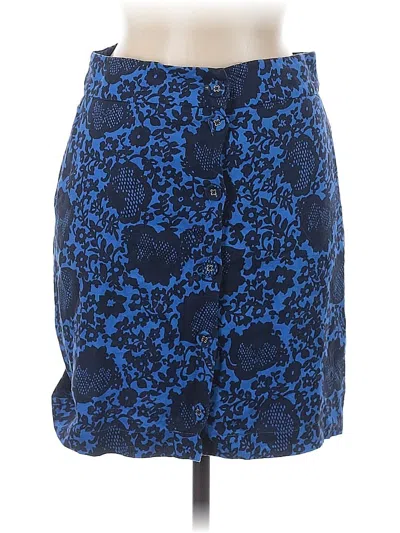 Pre-owned Boden Casual Skirt In Blue