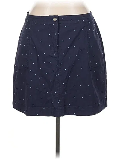 Pre-owned Boden Casual Skirt In Blue