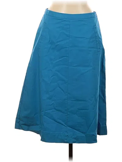 Pre-owned Boden Casual Skirt In Blue