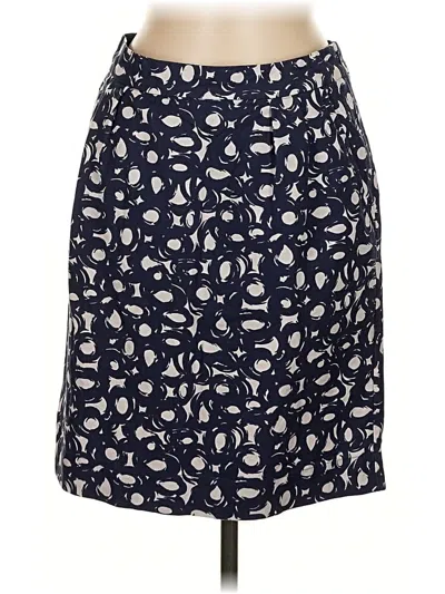 Pre-owned Boden Casual Skirt In Blue