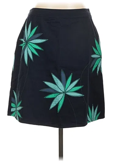 Pre-owned Boden Casual Skirt In Blue