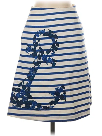Pre-owned Boden Casual Skirt In Blue