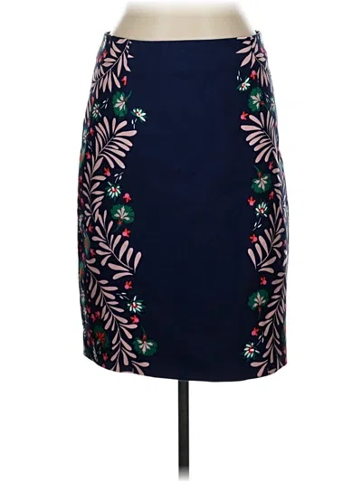 Pre-owned Boden Casual Skirt In Blue