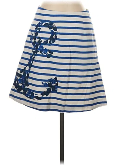 Pre-owned Boden Casual Skirt In Blue