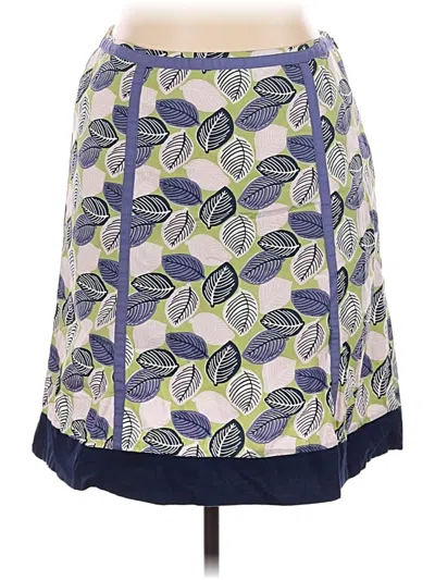 Pre-owned Boden Casual Skirt In Blue