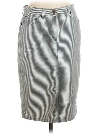Pre-owned Boden Casual Skirt In Blue