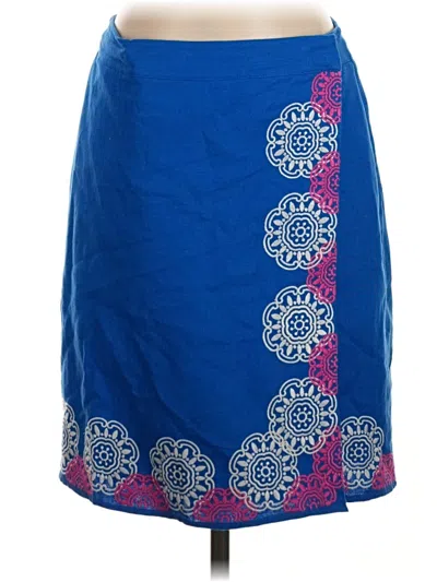 Pre-owned Boden Casual Skirt In Blue