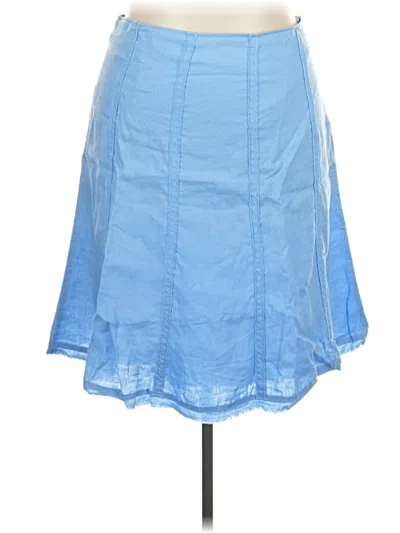 Pre-owned Boden Casual Skirt In Blue