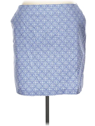 Pre-owned Boden Casual Skirt In Blue