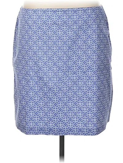 Pre-owned Boden Casual Skirt In Blue
