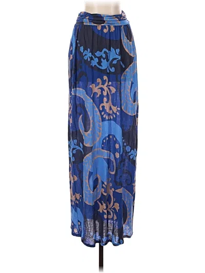 Pre-owned Boden Casual Skirt In Blue