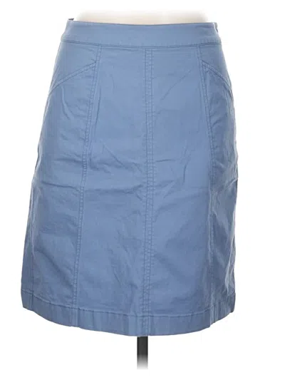 Pre-owned Boden Casual Skirt In Blue