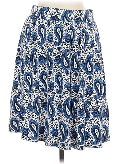 Pre-owned Boden Casual Skirt In Blue
