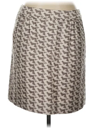 Pre-owned Boden Casual Skirt In Brown