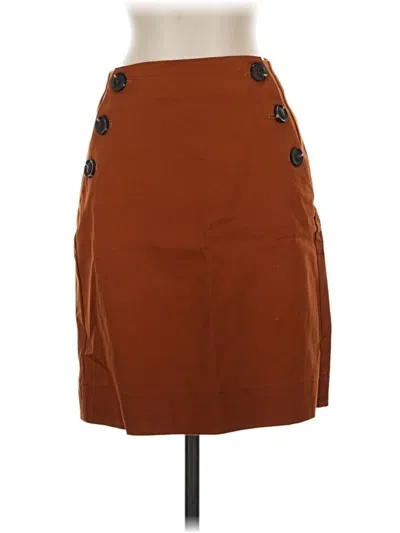 Pre-owned Boden Casual Skirt In Brown