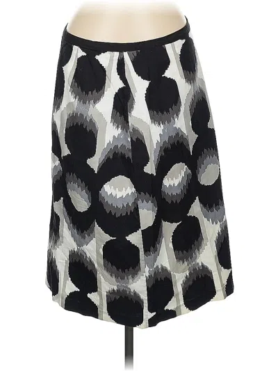 Pre-owned Boden Casual Skirt In Gray