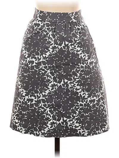 Pre-owned Boden Casual Skirt In Gray