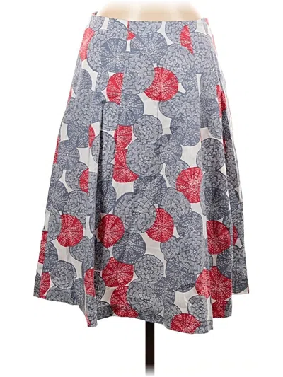 Pre-owned Boden Casual Skirt In Gray