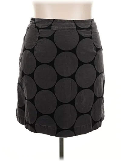 Pre-owned Boden Casual Skirt In Gray