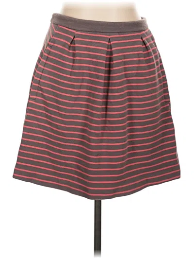 Pre-owned Boden Casual Skirt In Gray
