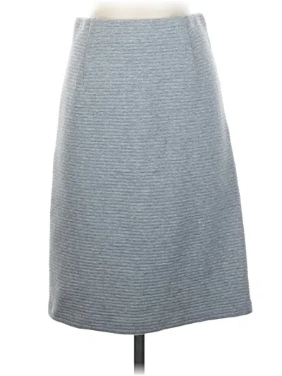 Pre-owned Boden Casual Skirt In Gray