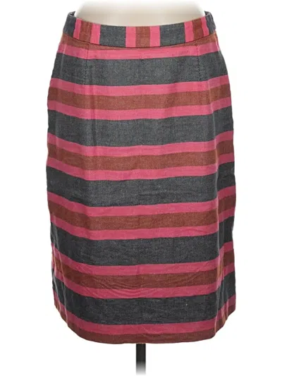 Pre-owned Boden Casual Skirt In Gray