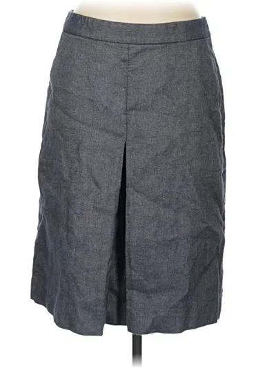 Pre-owned Boden Casual Skirt In Gray