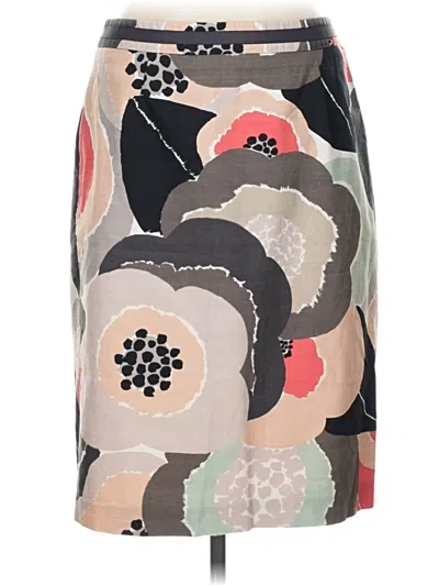 Pre-owned Boden Casual Skirt In Gray