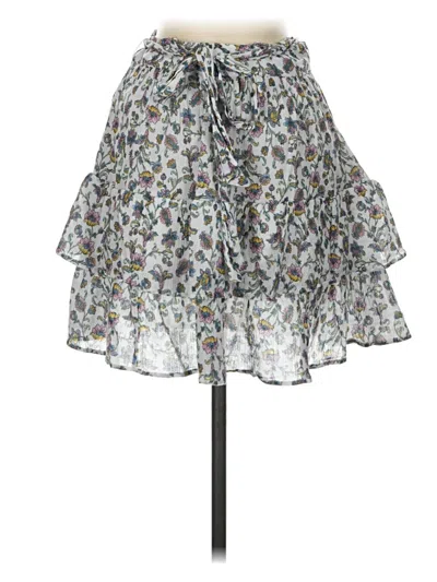 Pre-owned Boden Casual Skirt In Gray