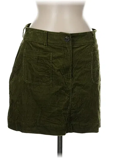 Pre-owned Boden Casual Skirt In Green