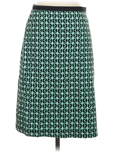Pre-owned Boden Casual Skirt In Green