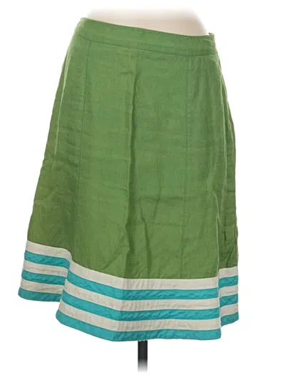 Pre-owned Boden Casual Skirt In Green