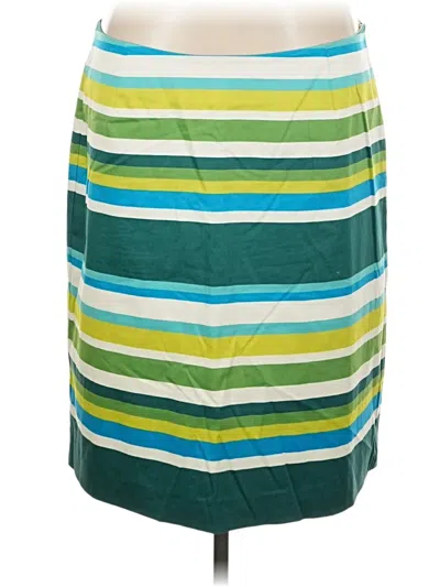 Pre-owned Boden Casual Skirt In Green