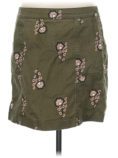 Pre-owned Boden Casual Skirt In Green