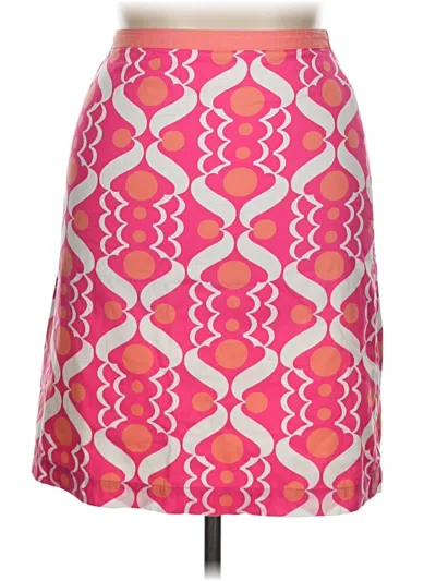 Pre-owned Boden Casual Skirt In Pink