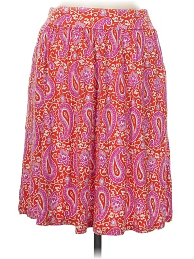 Pre-owned Boden Casual Skirt In Pink