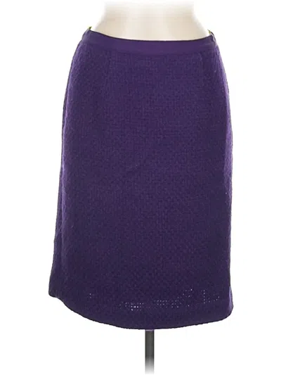 Pre-owned Boden Casual Skirt In Purple