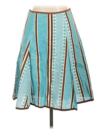 Pre-owned Boden Casual Skirt In Teal