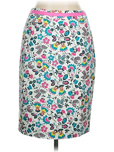 Pre-owned Boden Casual Skirt In White