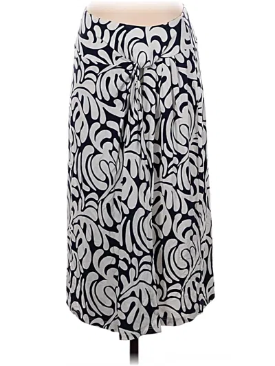 Pre-owned Boden Casual Skirt In White