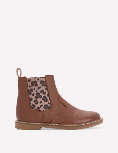 Boden Kids' Chelsea Boots (girls) In Brown | Size 38