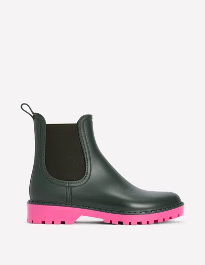 Boden Chelsea Wellie Boot Woodland Green